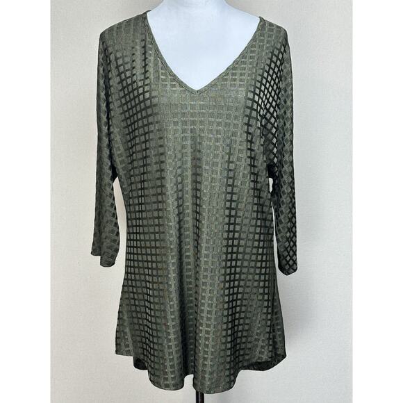 NYGUARD Women’s Medium Tunic Style Top Long Sleeve Stretch - Picture 1 of 9